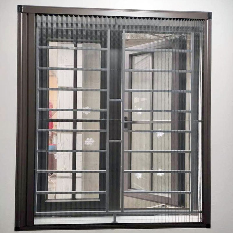 Thực tế cửa chống muỗi lắp vị trí cửa sổ tại Hai Bà trưng