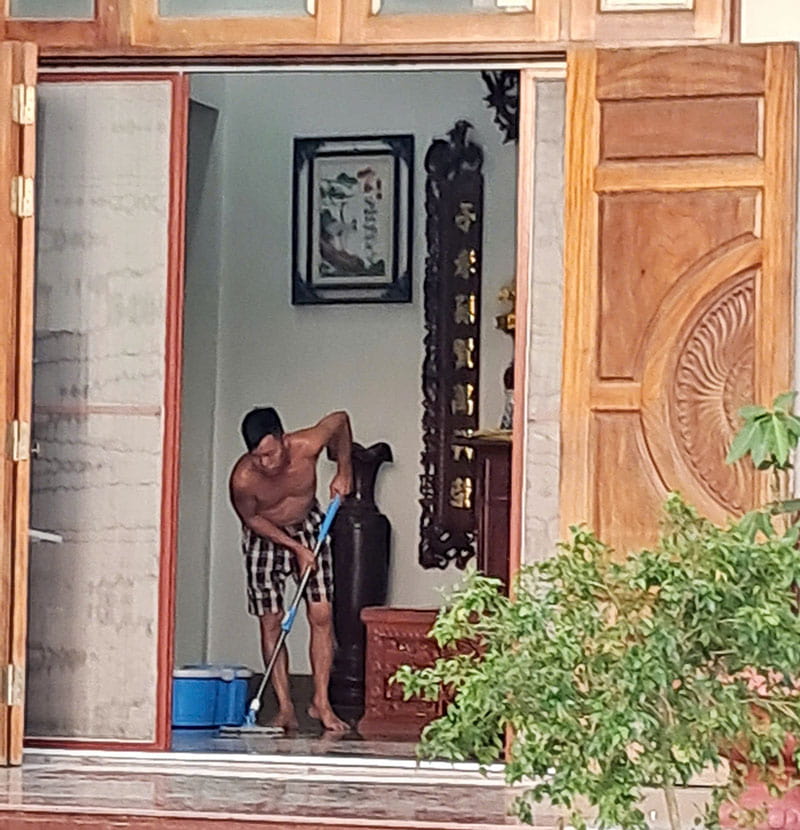 Cửa lưới chống muỗi hệ lùa lắp tại cự khối long biên