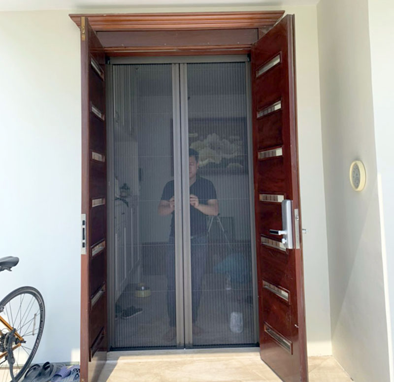 Cửa chống muỗi , côn trùng thi công tại nam từ liêm