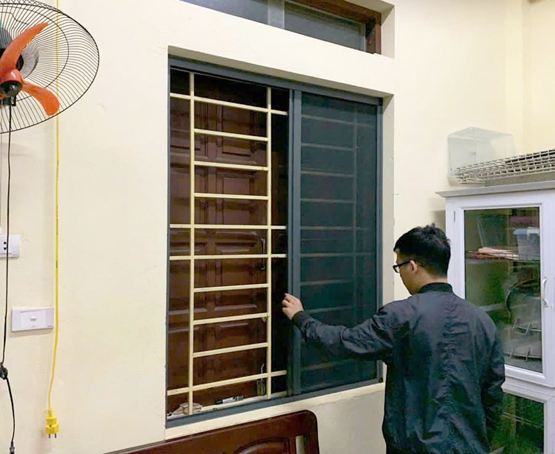 Cửa lưới chống muỗi tại Đống Đa