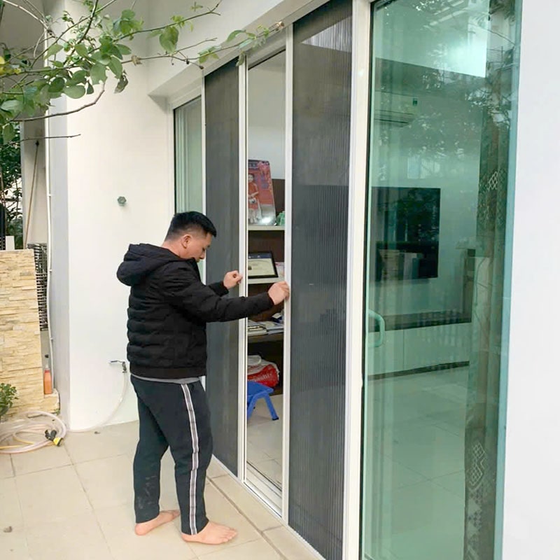 cửa lưới chống muỗi tại hà nội thẩm mỹ cao