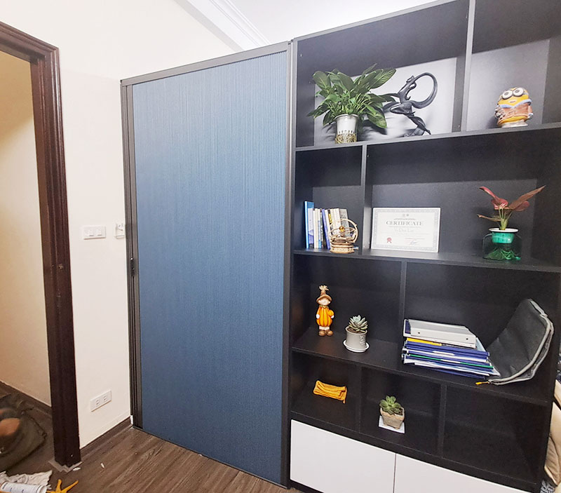 Vách ngăn tổ ong lắp cho nhà riêng thực tế