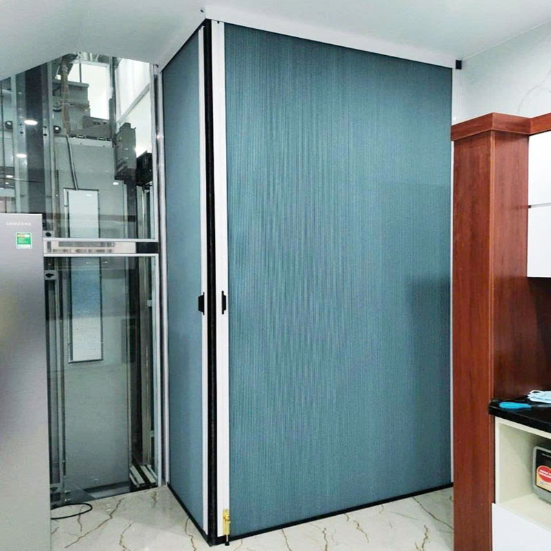 Trang Chủ Vách ngăn tổ ong hệ xếp xích không ray tại hà nội