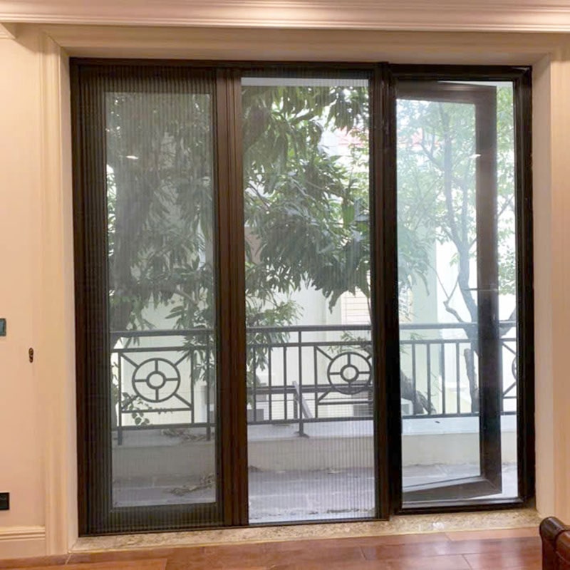 Thi công cửa lưới chống muỗi Hòa Phát