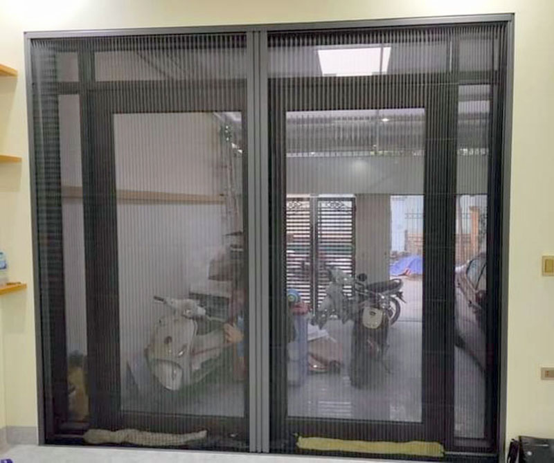cửa chống côn trùng do công ty Bình Nguyên lắp tại Hưng Yên