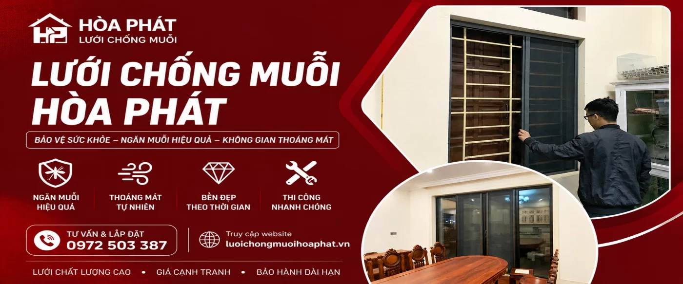 Baner cửa muỗi mới nhất