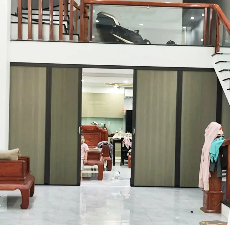 Rèm vách ngăn phòng tổ ong tại Long Biên